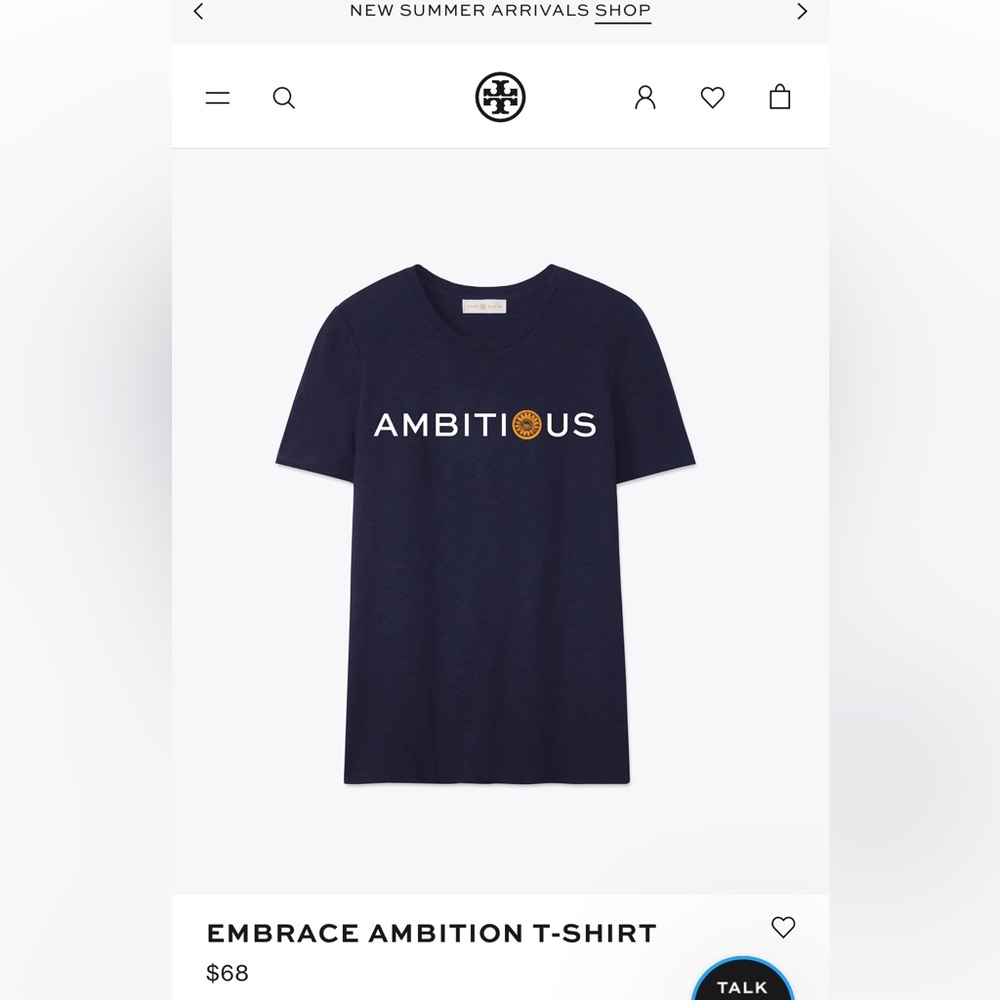 Tory Burch Embrace Ambition Shirt